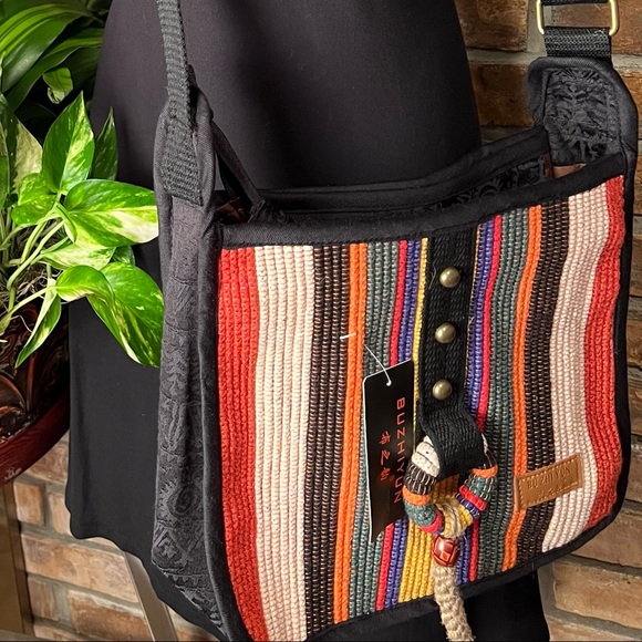 BNWT BU ZHI YUN SATCHEL STYLE BAG WITH 5 POCKETS! - Picture 6 of 6